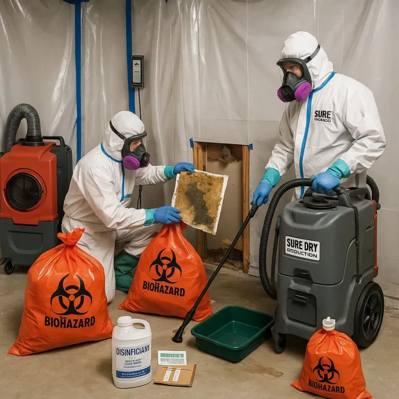 Contaminated Water Handling Protocols process in Charleston, AR